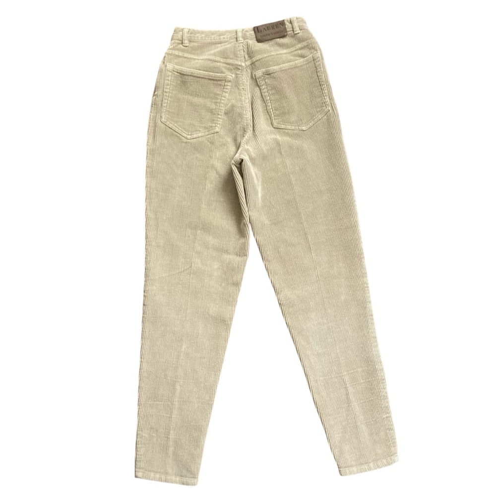 Vintage Ralph Lauren Corduroy Pants Women’s 2P Tan